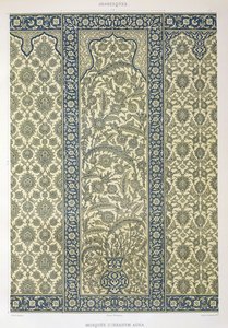 Pannello piastrellato della Moschea di Ibrahym Agha, da 
